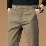 Men's Skinny Fit Mid Rise Premium Casual Trouser Chinos